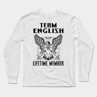 English Family name Long Sleeve T-Shirt